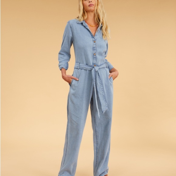 billabong sunday uniform jumpsuit - Picture 2 of 4